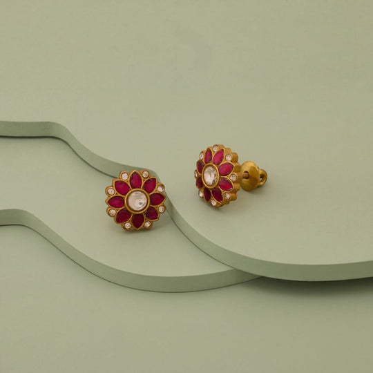 Temple Earring Silver Temple Earring 204841