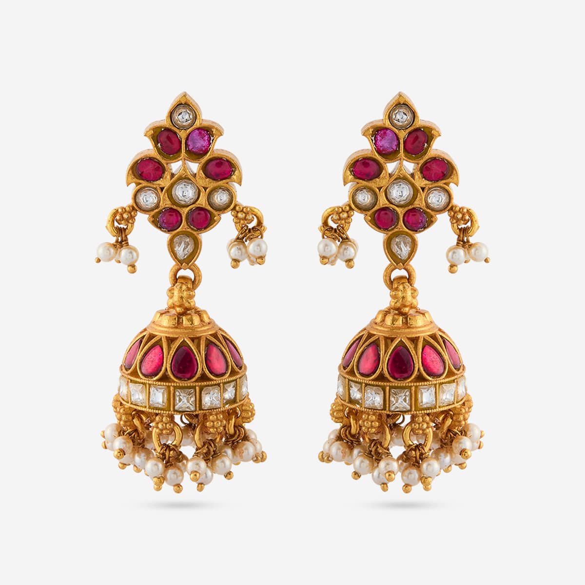 Temple Earring Silver Temple Earring 204845