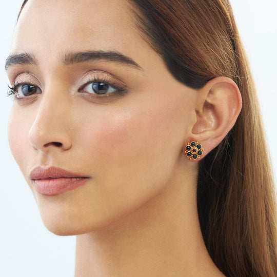 Temple Earring Silver Temple Earring 153675