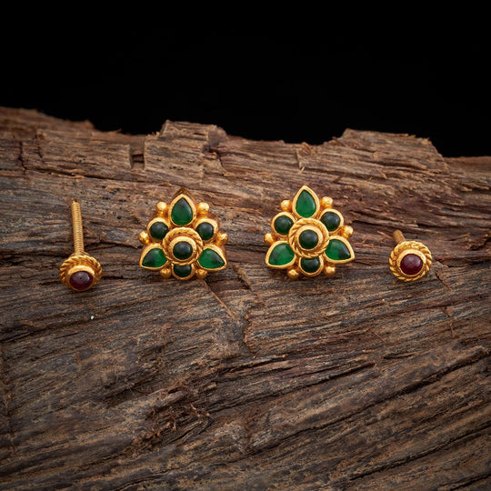 Temple Earring Silver Temple Earring 153678