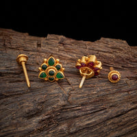 Temple Earring Silver Temple Earring 153678