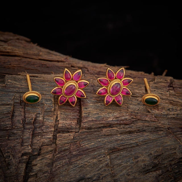 Temple Earring Silver Temple Earring 153727