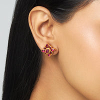 Temple Earring Silver Temple Earring 153779