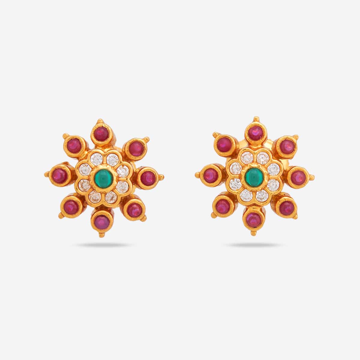 Temple Earring Silver Temple Earring 155170