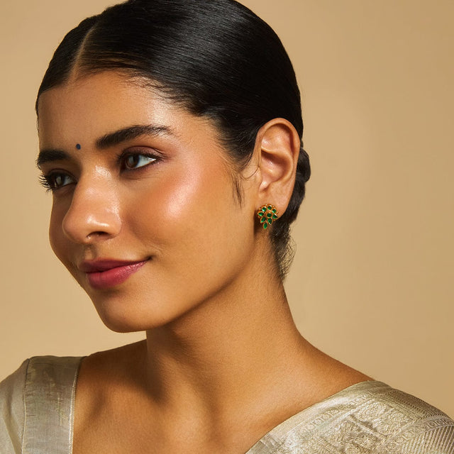 Temple Earring Silver Temple Earring 156745