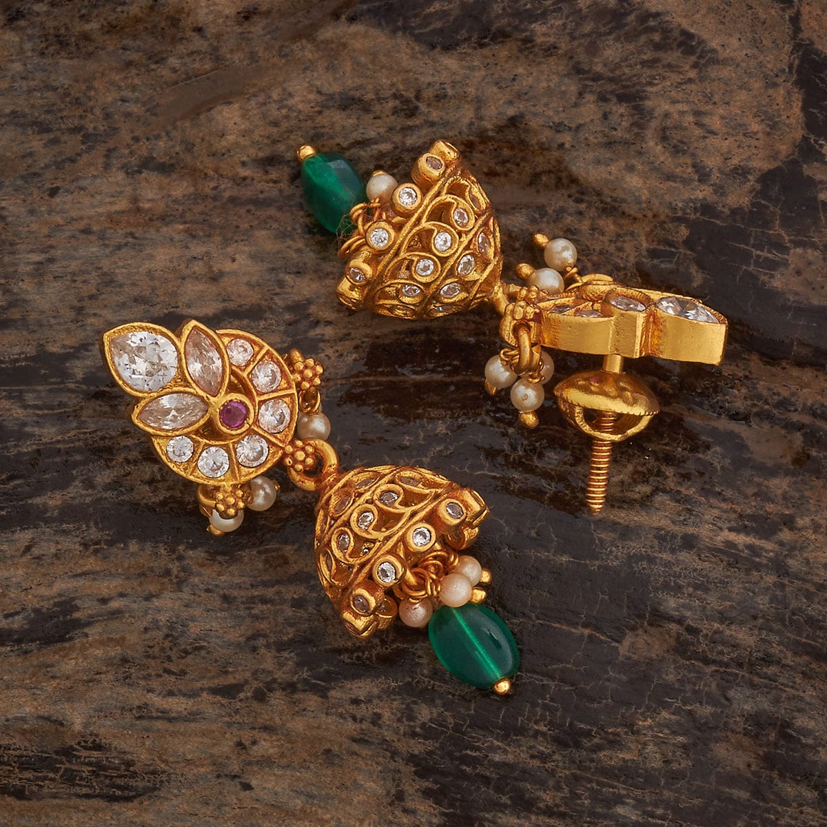 Temple Earring Silver Temple Earring 158770