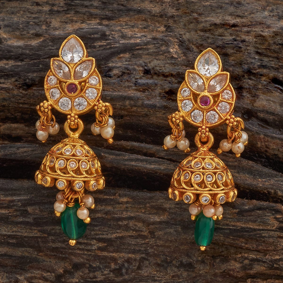 Temple Earring Silver Temple Earring 158770