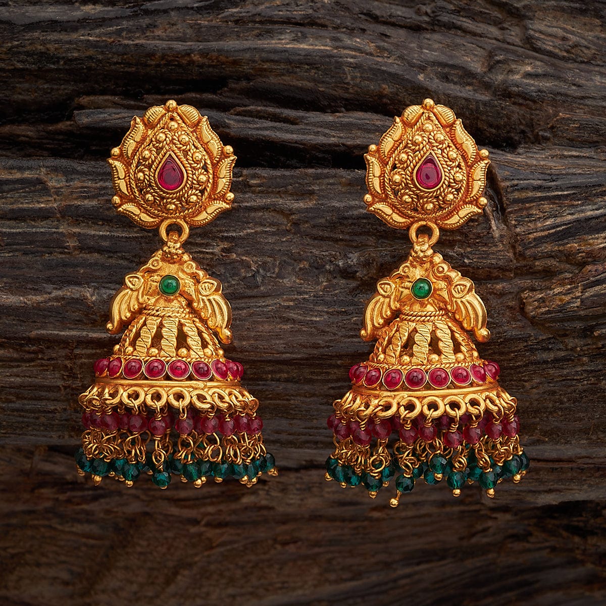 Flipkart.com - Buy Kushals Fashion Jewellery Antique Copper, Alloy  Chandbali Earring Online at Best Prices in India