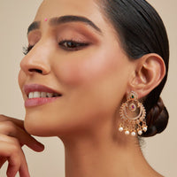 Temple Earring Silver Temple Earring 167556