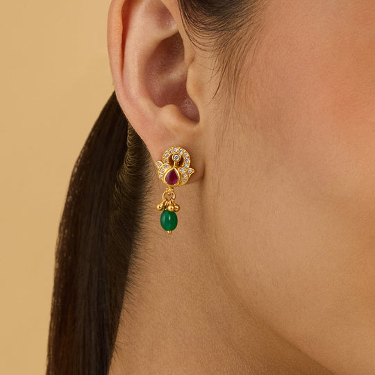 Temple Earring Silver Temple Earring 172547