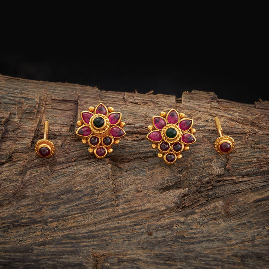 Temple Earring Silver Temple Earring 172794