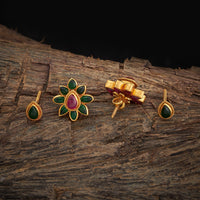 Temple Earring Silver Temple Earring 172796