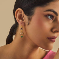 Temple Earring Silver Temple Earring 173396