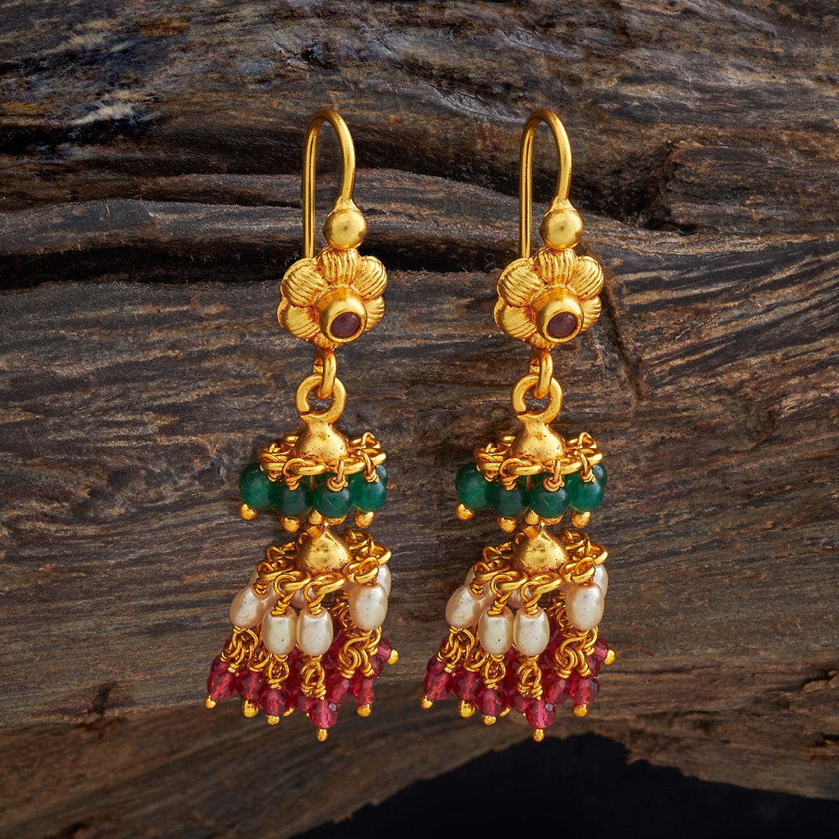 Temple Earring Silver Temple Earring 177403