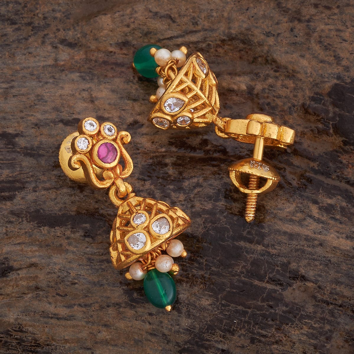 Temple Earring Silver Temple Earring 178057