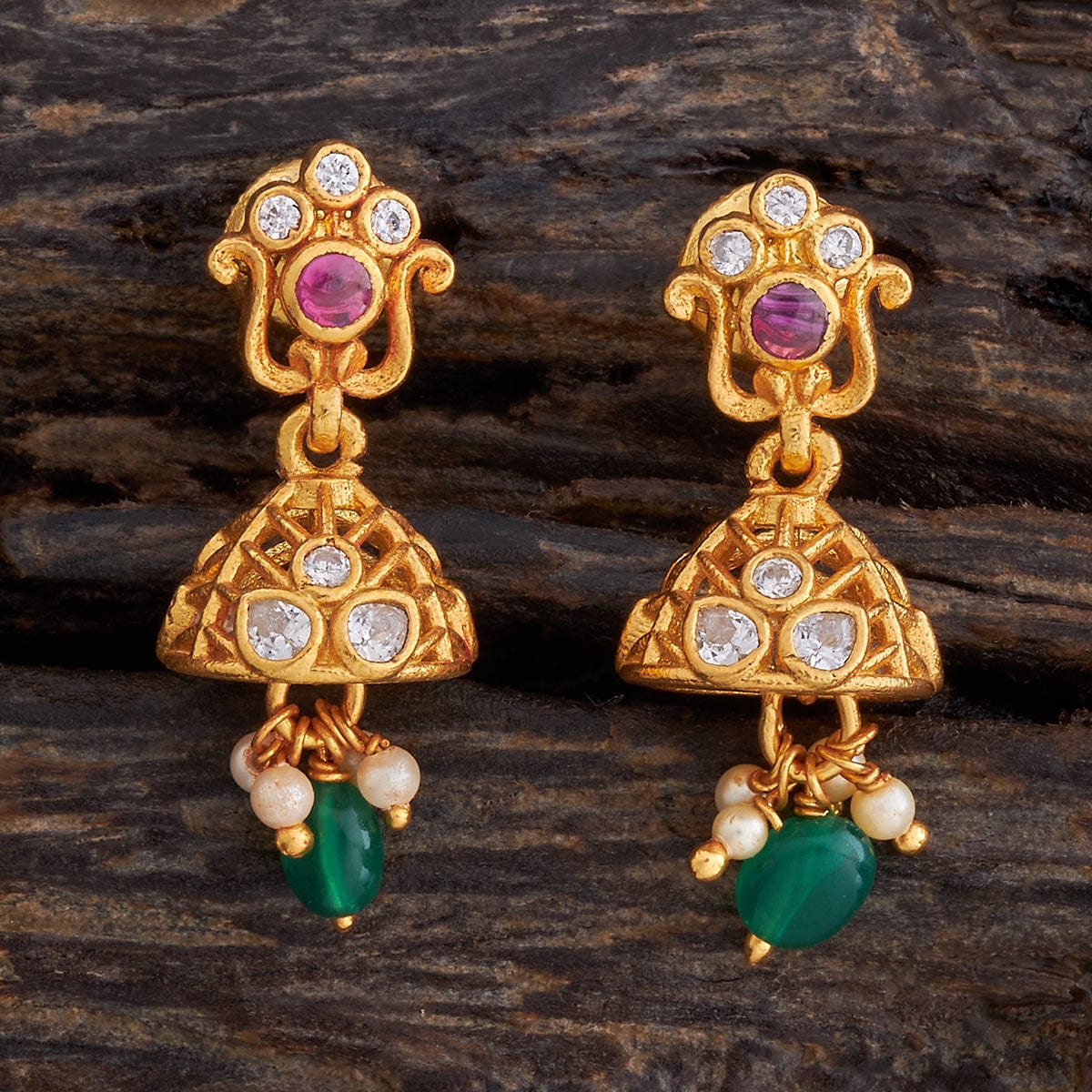 Temple Earring Silver Temple Earring 178057