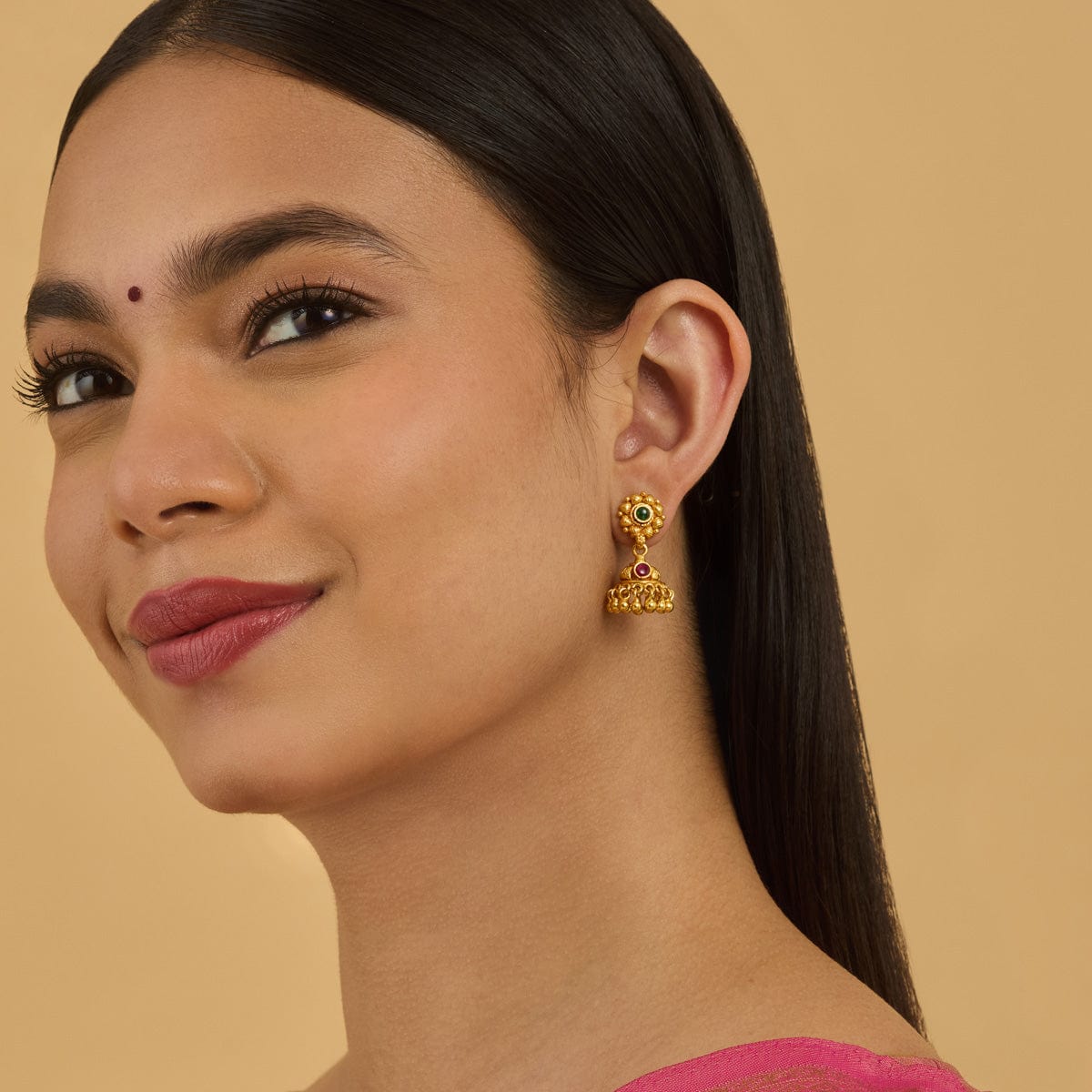 Temple Earring Silver Temple Earring 179612