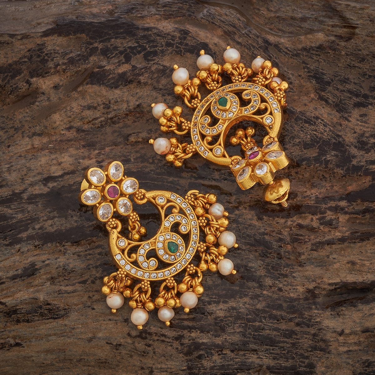 Temple Earring Silver Temple Earring 181804