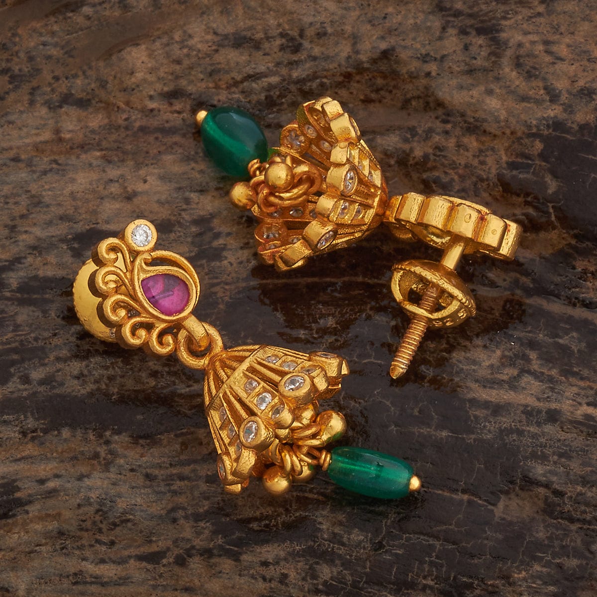 Temple Earring Silver Temple Earring 181816