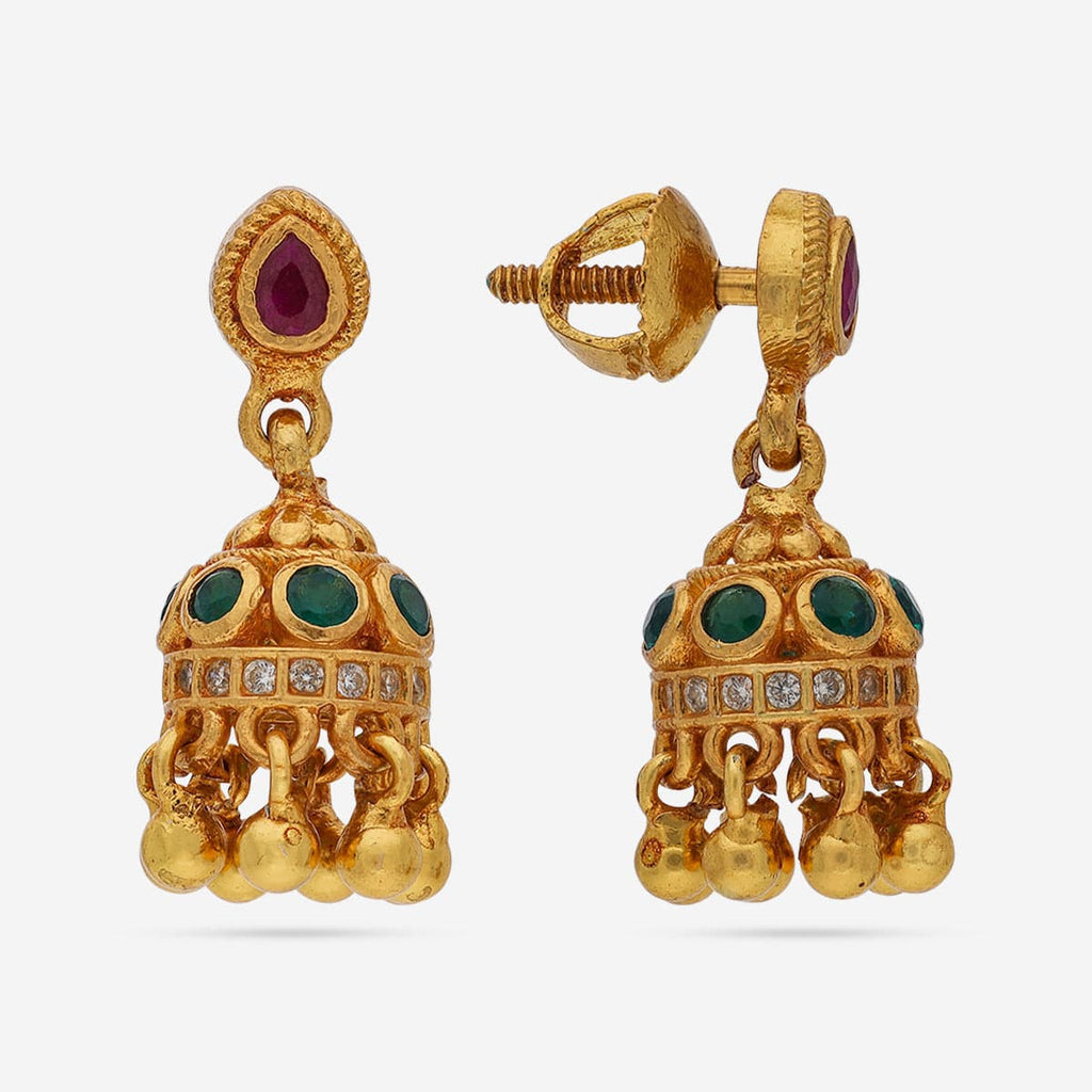 Temple Earring Silver Temple Earring 186510