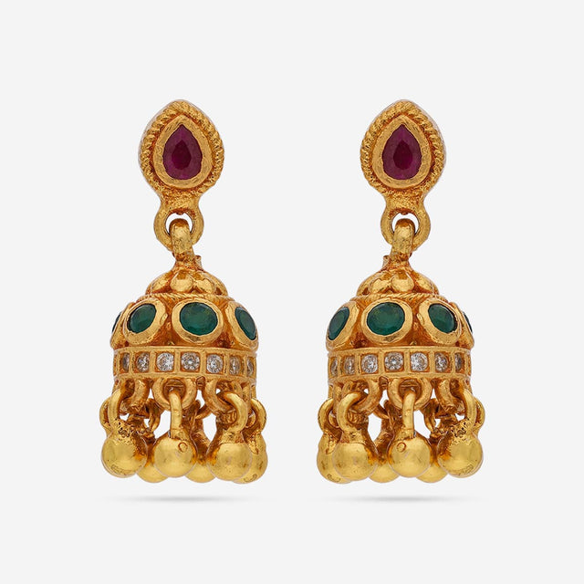 Temple Earring Silver Temple Earring 186510