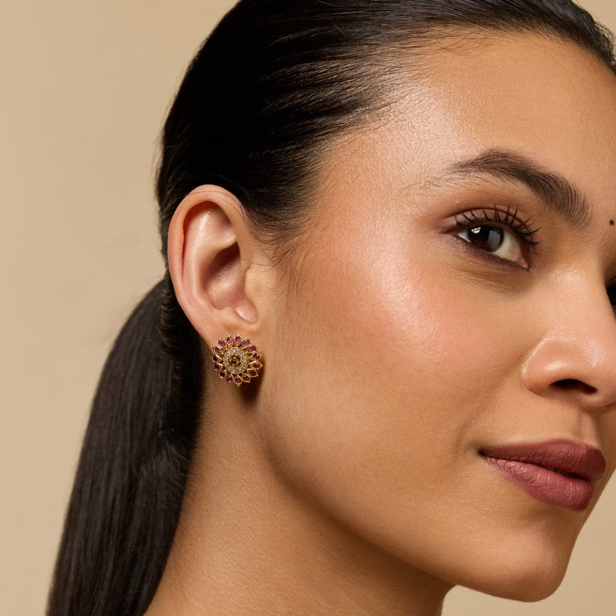 Temple Earring Silver Temple Earring 188155