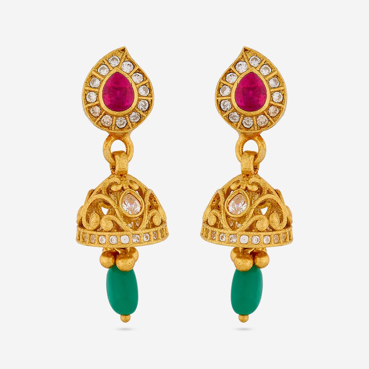 Temple Earring Silver Temple Earring 190627