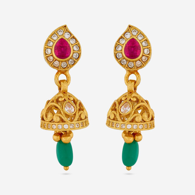 Temple Earring Silver Temple Earring 190627