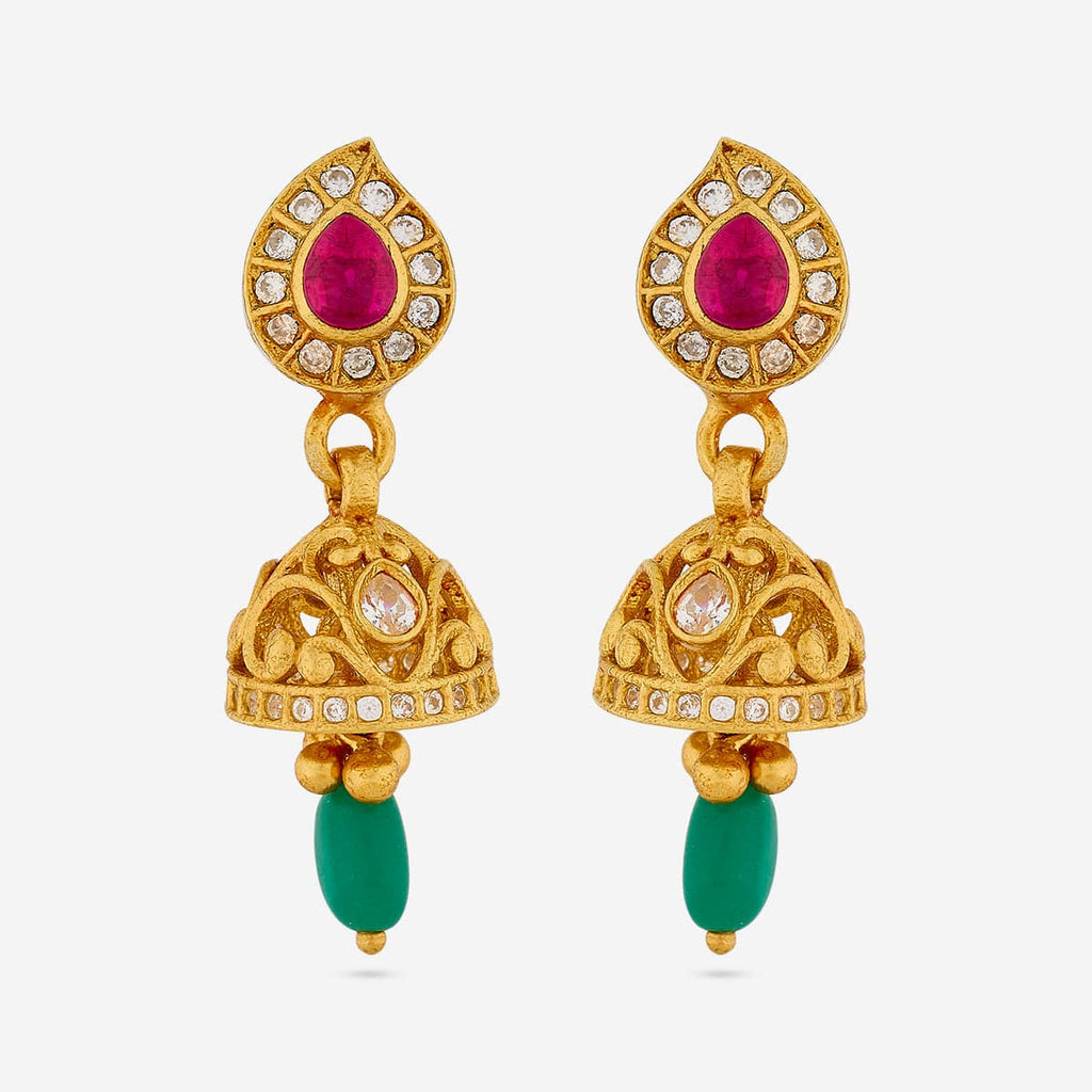 Temple Earring Silver Temple Earring 190627