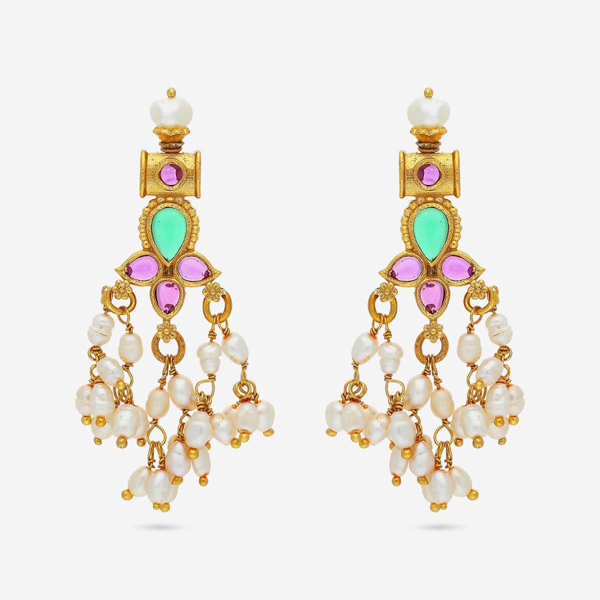 Temple Earring Silver Temple Earring 190844