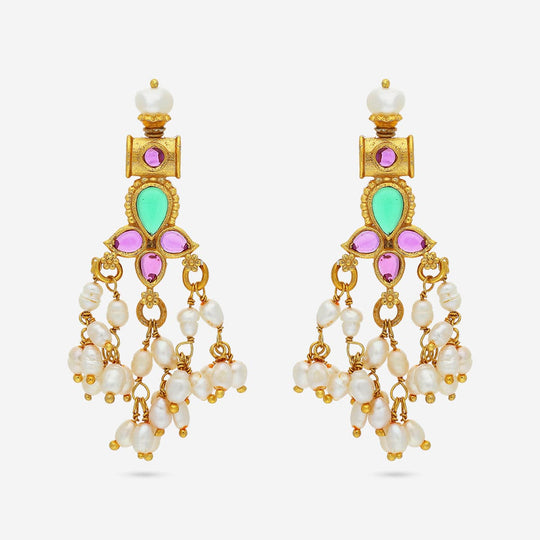 Temple Earring Silver Temple Earring 190844