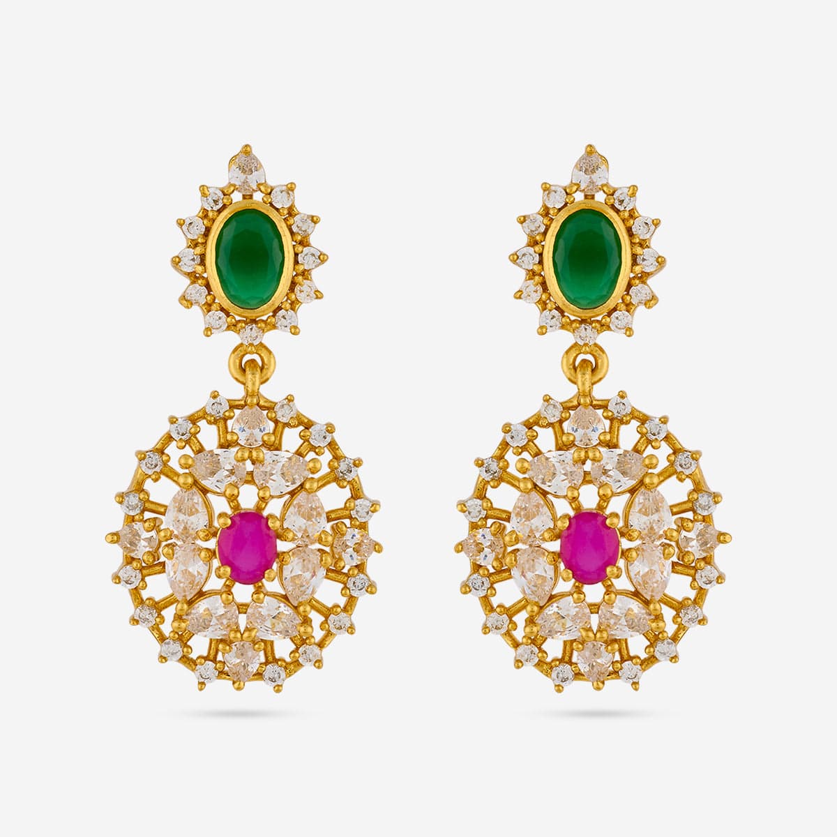 Temple Earring Silver Temple Earring 193282