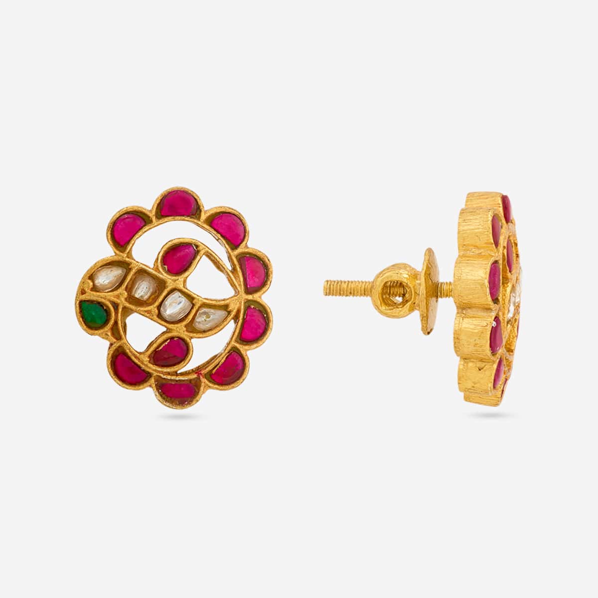 Temple Earring Silver Temple Earring 196925
