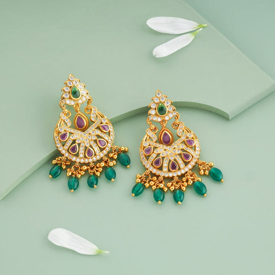 Temple Earring Silver Temple Earring 197043