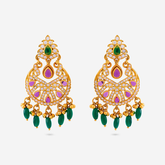 Temple Earring Silver Temple Earring 197043