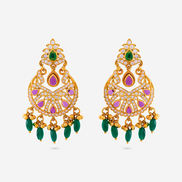 Temple Earring Silver Temple Earring 197043