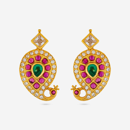Temple Earring Silver Temple Earring 197053