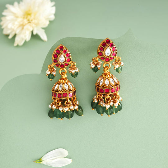 Temple Earring Silver Temple Earring 198429