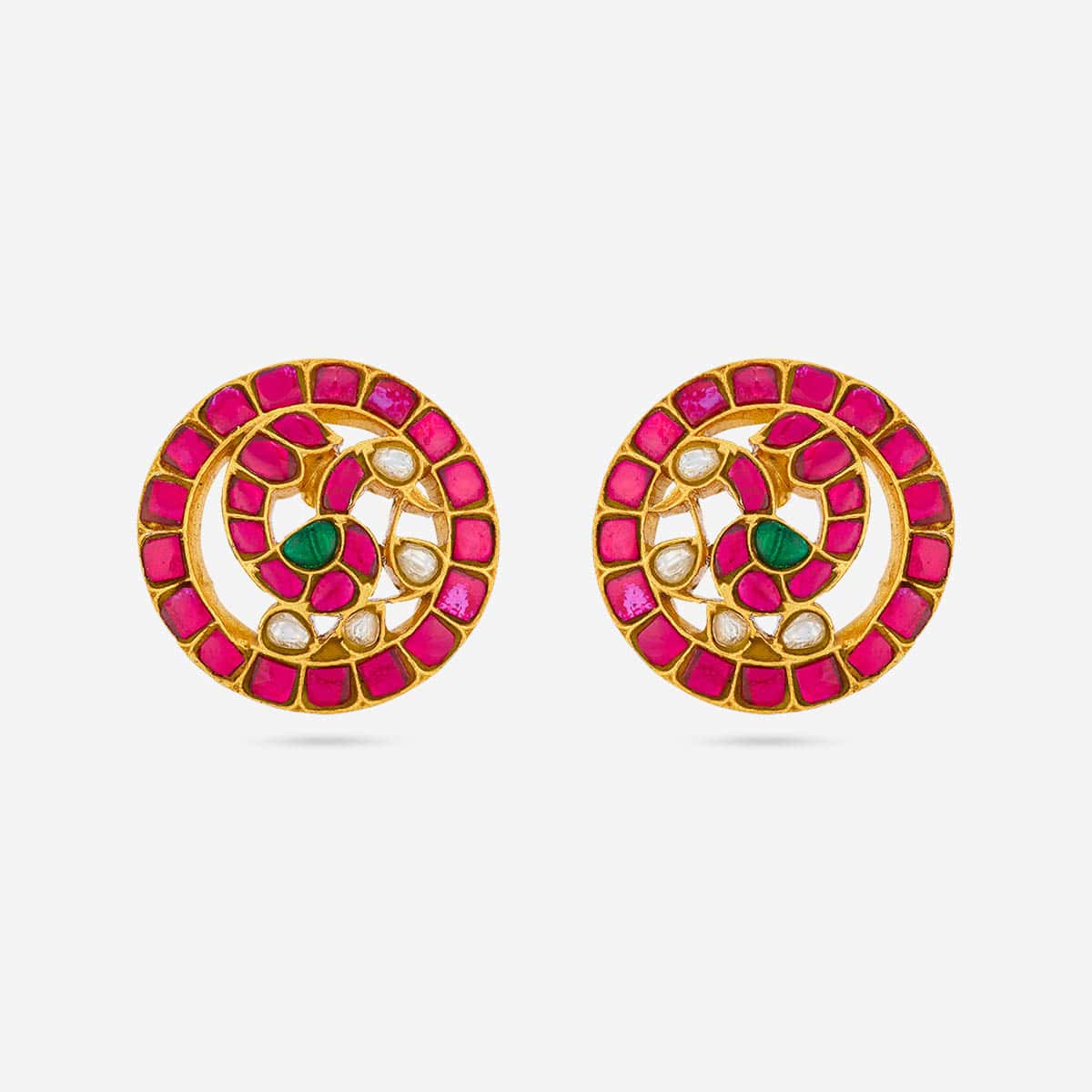 Temple Earring Silver Temple Earring 198430