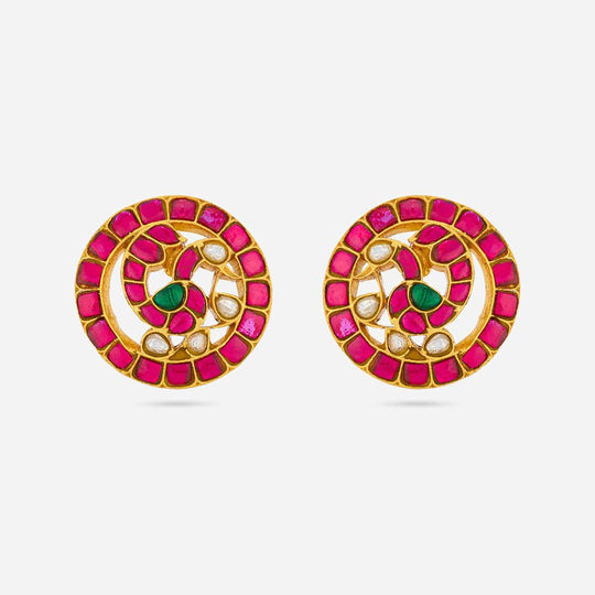 Temple Earring Silver Temple Earring 198430