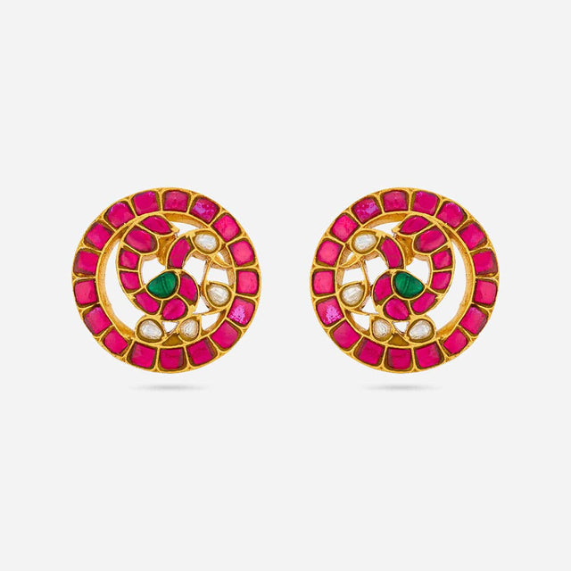 Temple Earring Silver Temple Earring 198430