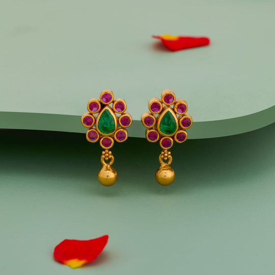 Temple Earring Silver Temple Earring 198569