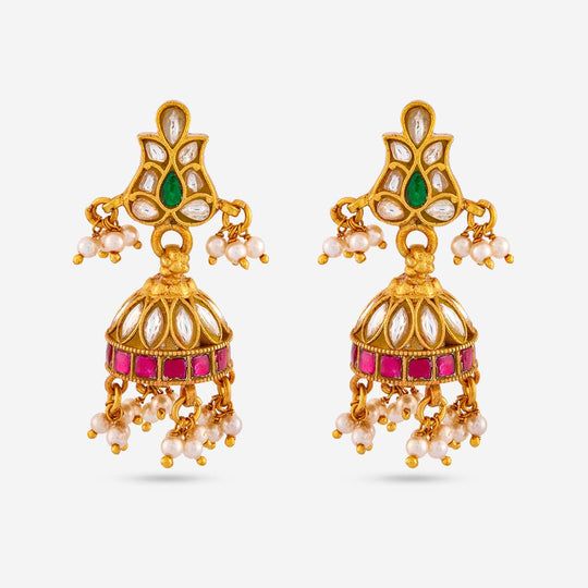 Temple Earring Silver Temple Earring 199541