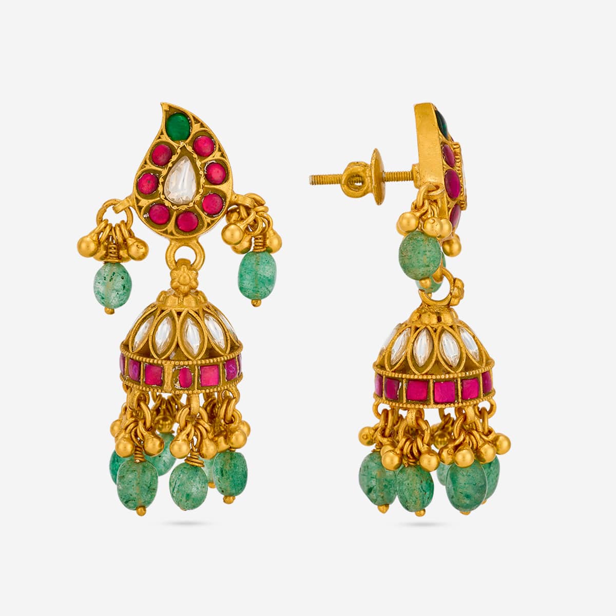 Temple Earring Silver Temple Earring 199542