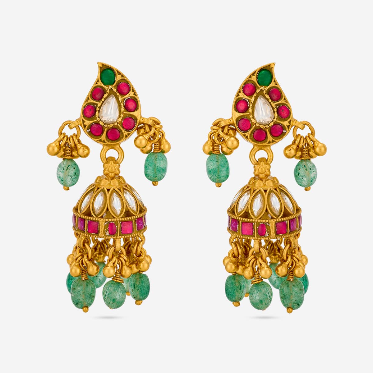 Temple Earring Silver Temple Earring 199542