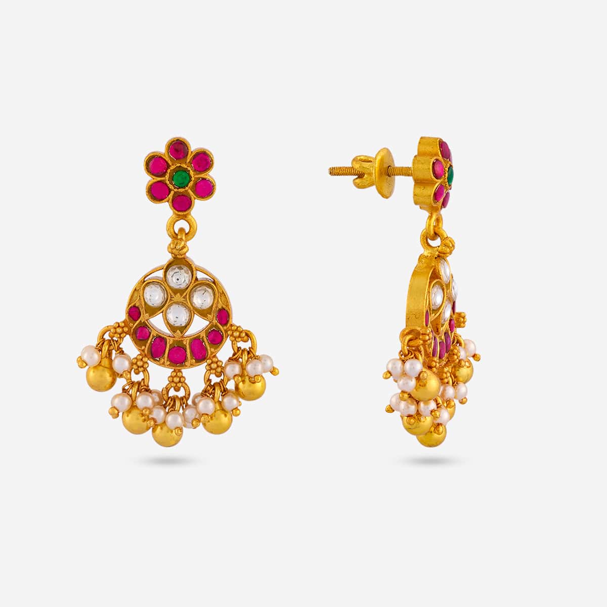 Temple Earring Silver Temple Earring 199543