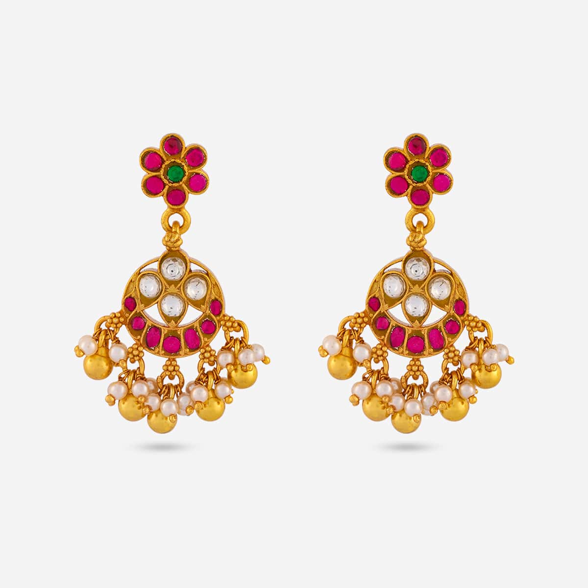 Temple Earring Silver Temple Earring 199543