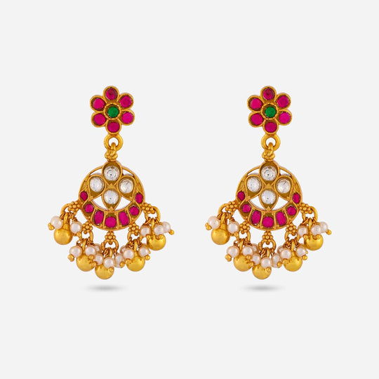 Temple Earring Silver Temple Earring 199543
