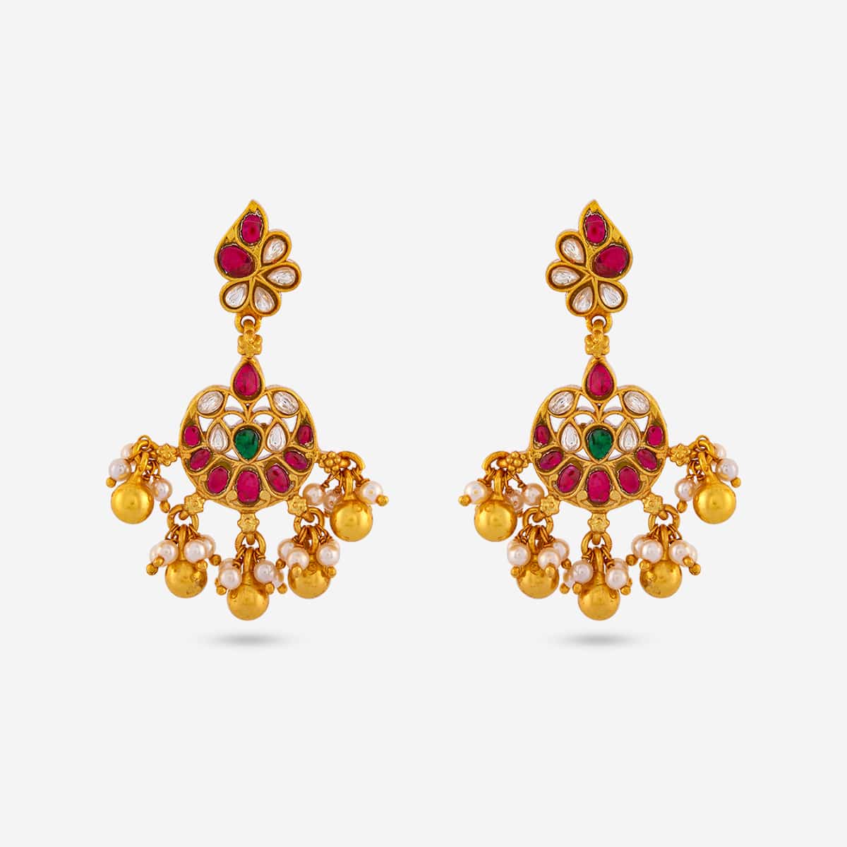 Temple Earring Silver Temple Earring 199544
