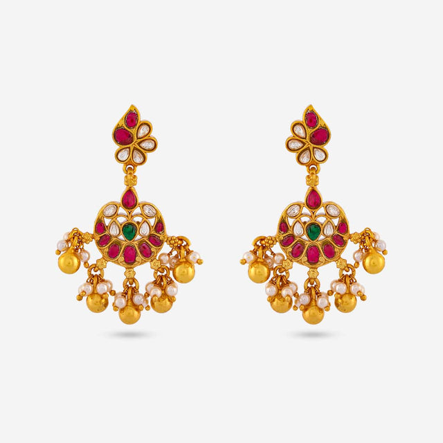 Temple Earring Silver Temple Earring 199544